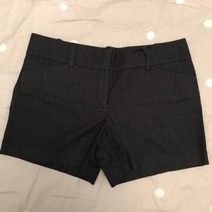 Ann Taylor - dark chambray shorts